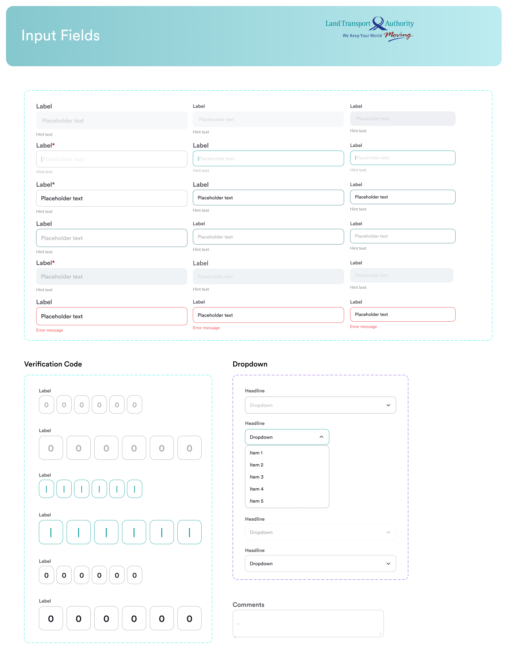 Dashboard UI